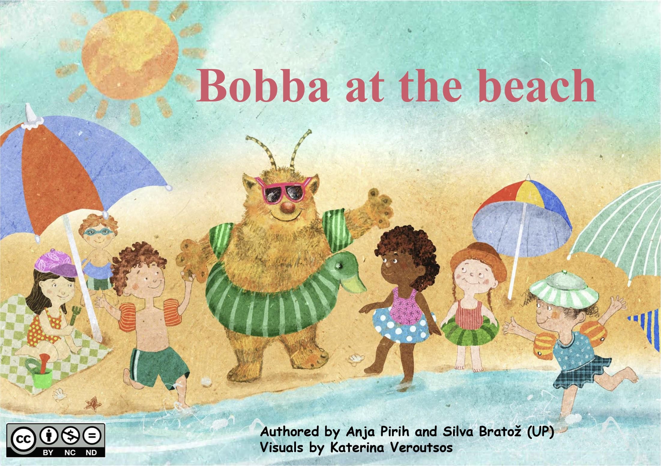 Bobba at the beach